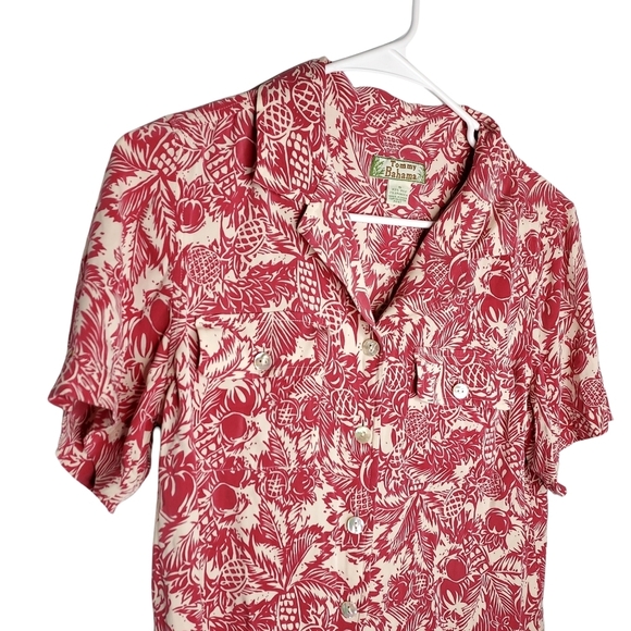 Tommy Bahama Tropical Button Down Shirt Size Small - Picture 4 of 4